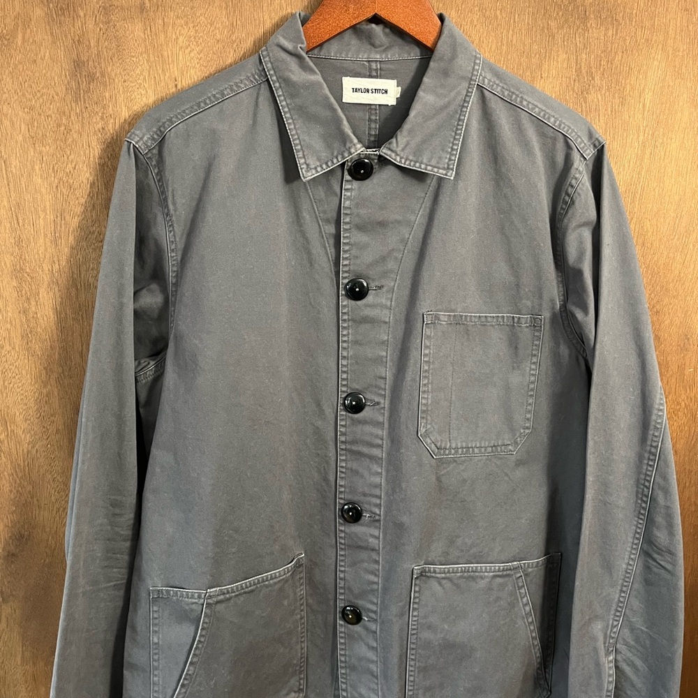 Taylor Stitch Charcoal Men's Shirt Jacket